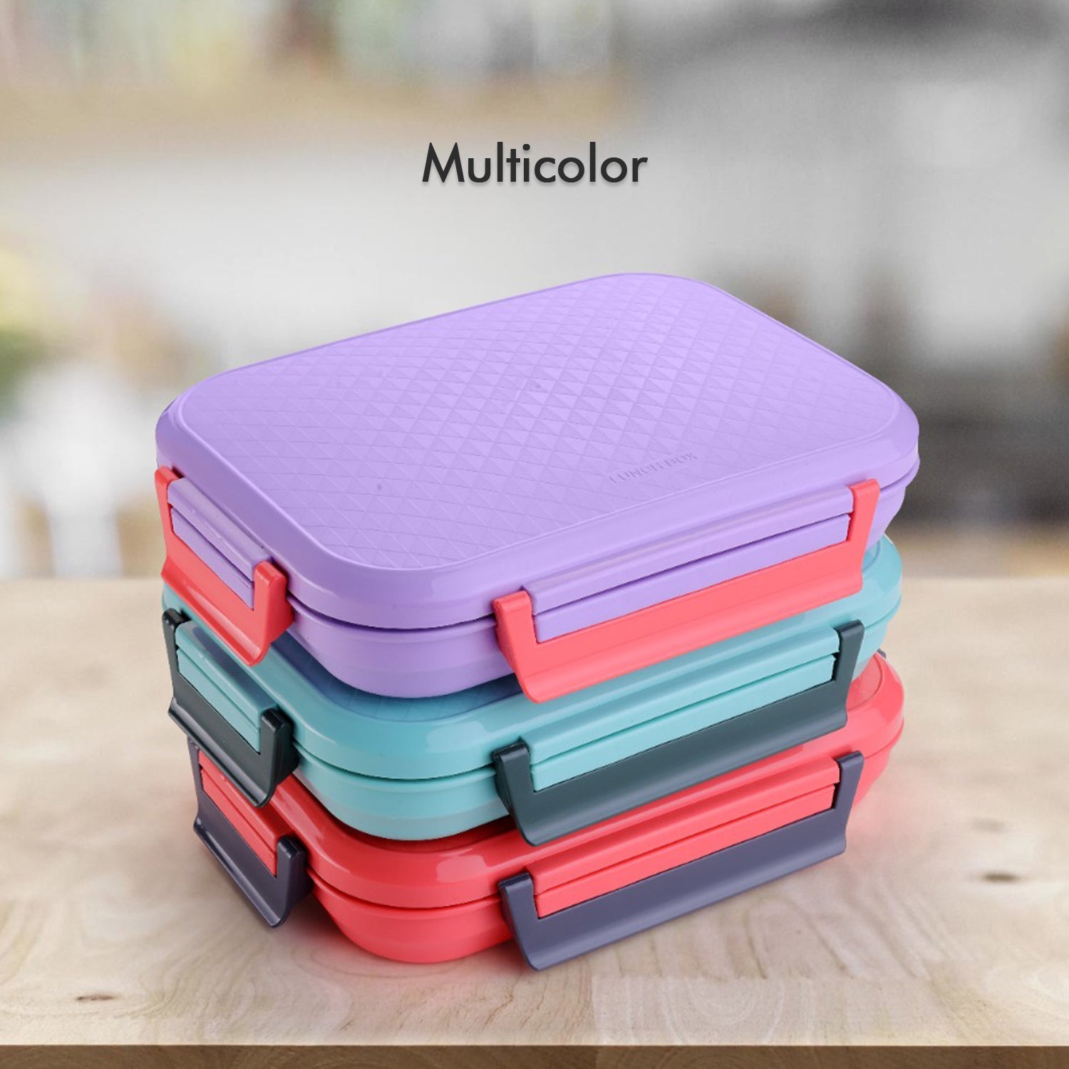5366 Plastic Insulated Airtight Leak-Proof Lunch Box With small lunch box, Stainless Steel Plate for Office, School, Picnic DeoDap 5366 Plastic Insulated Airtight Leak-Proof Lunch Box With small lunch box, Stainless Steel Plate for Office, School, Picnic DeoDap